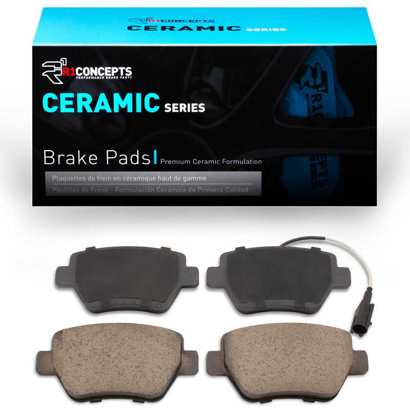 Maserati Ghibli Brake Pads - Rear - R1 Concepts - Ceramic - `14-`16
